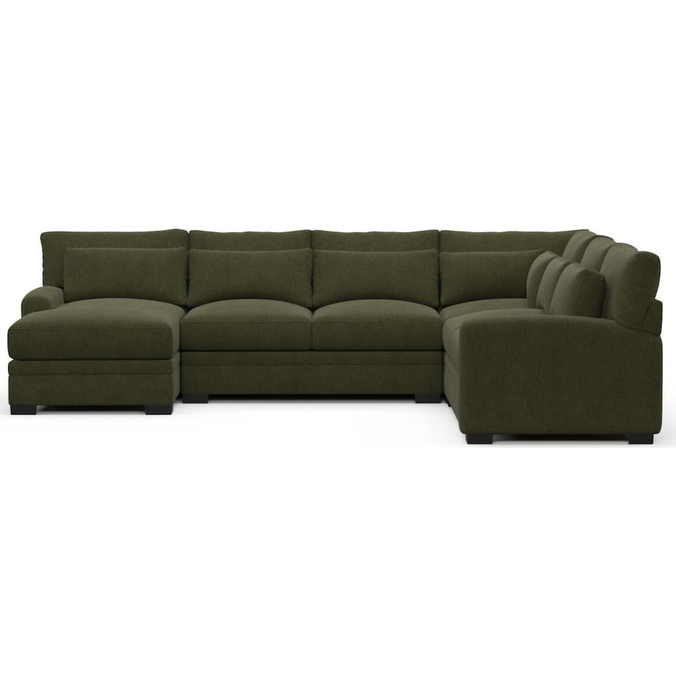 boston green sectional   
