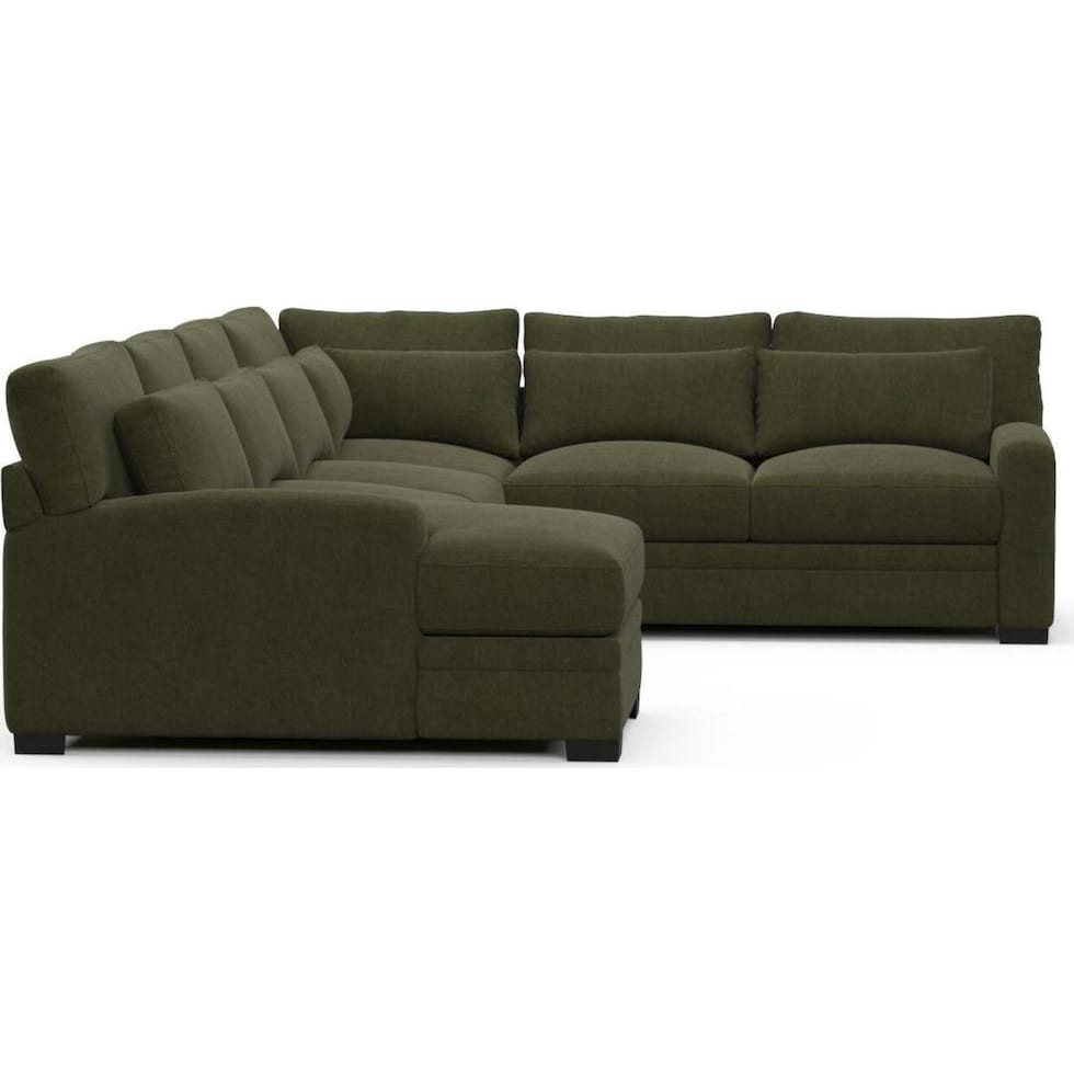 boston green sectional   