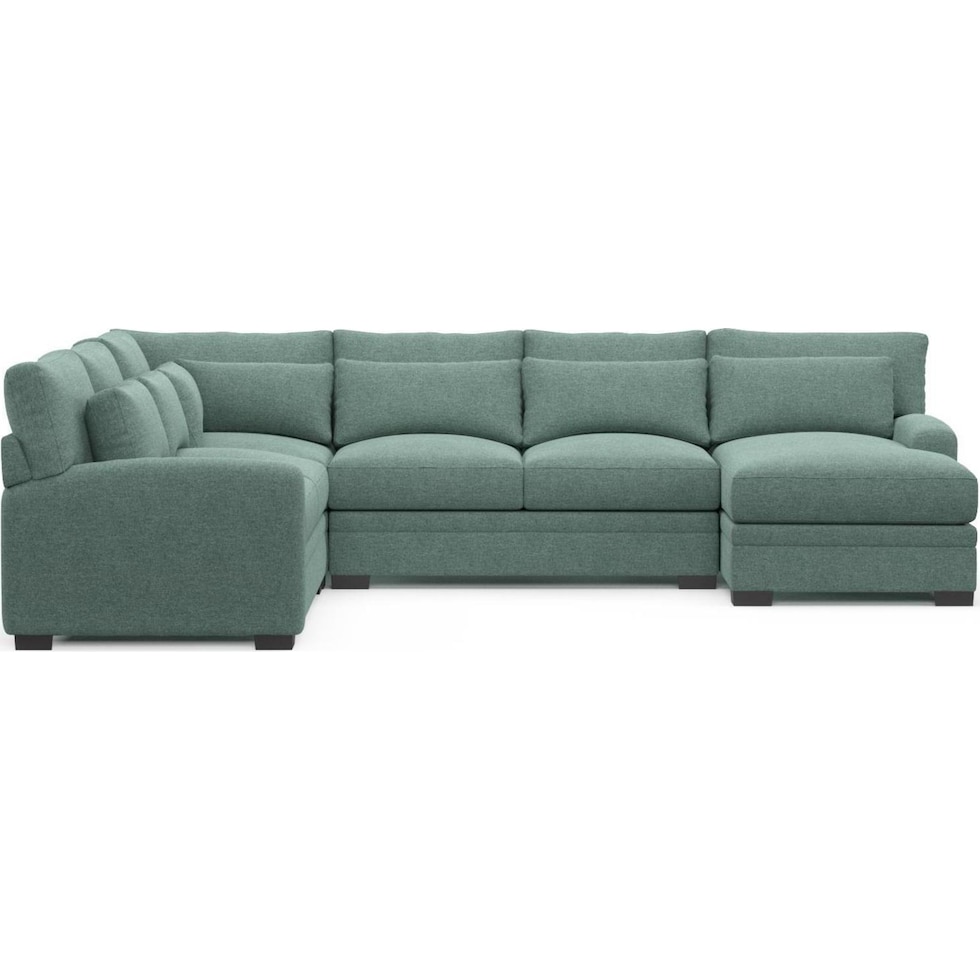 boston green sectional   