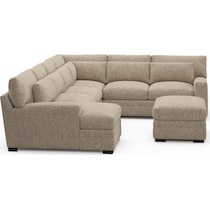 boston light brown  pc living room   