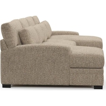 boston light brown sectional   