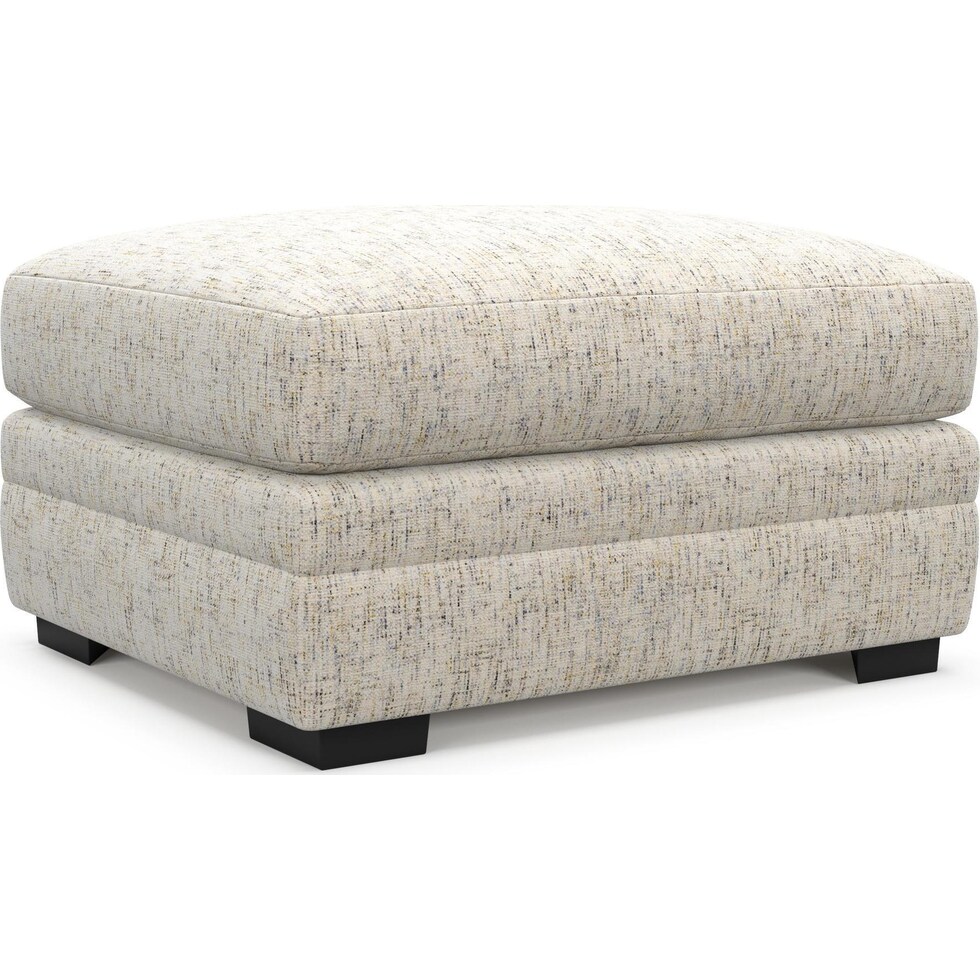 boston neutral ottoman   
