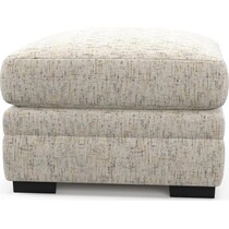 boston neutral ottoman   