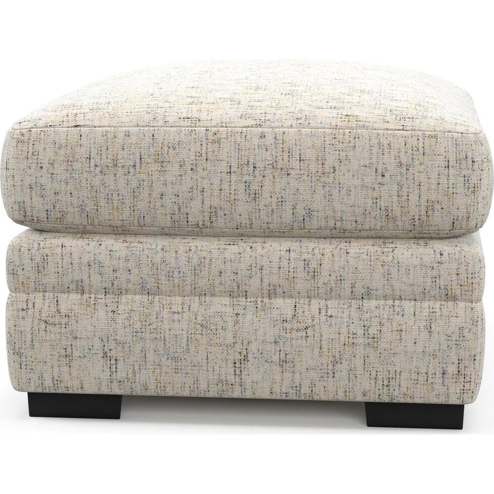 boston neutral ottoman   
