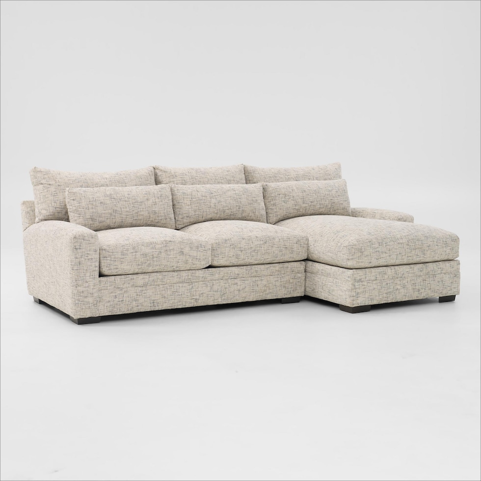 boston neutral sectional   