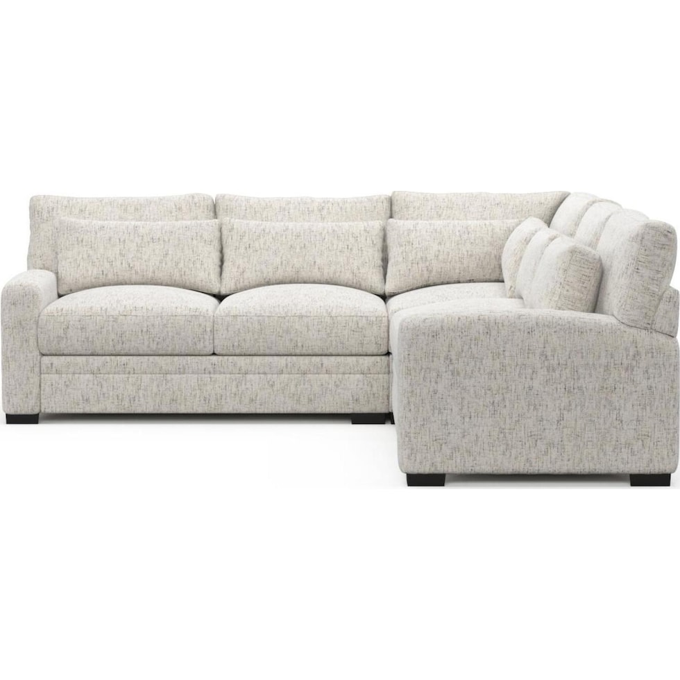 boston neutral sectional   