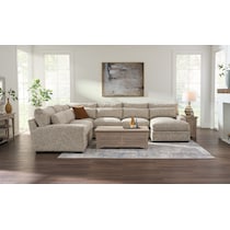 boston neutral sectional   
