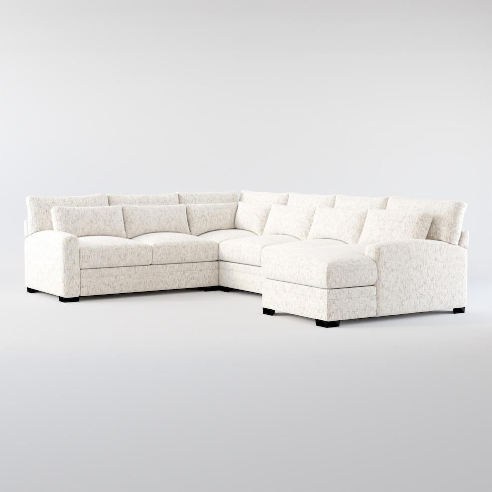 boston neutral sectional   