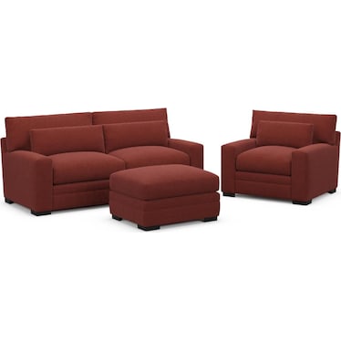Boston Sofa, Chair, and Ottoman