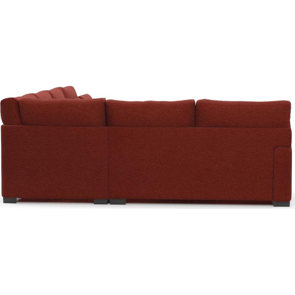 boston red sectional   