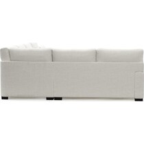 boston white sectional   
