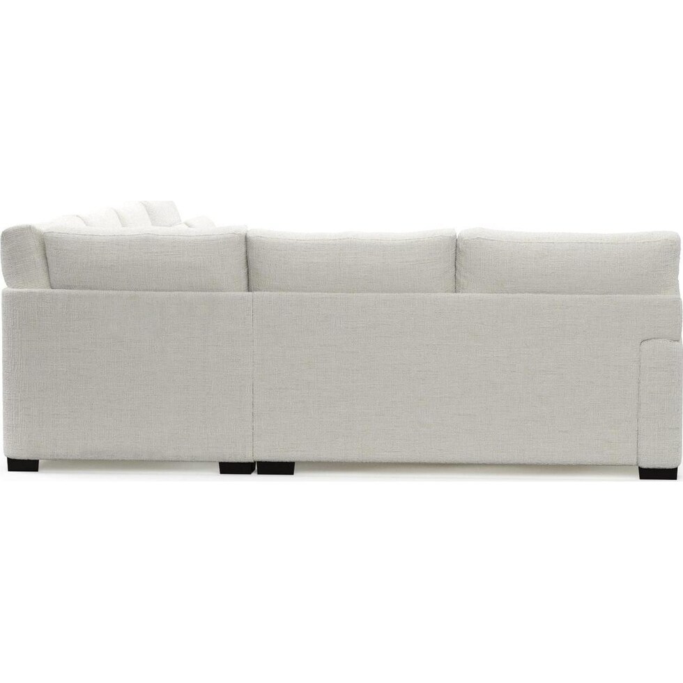 boston white sectional   