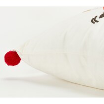 bottoms up! ivory pillow   