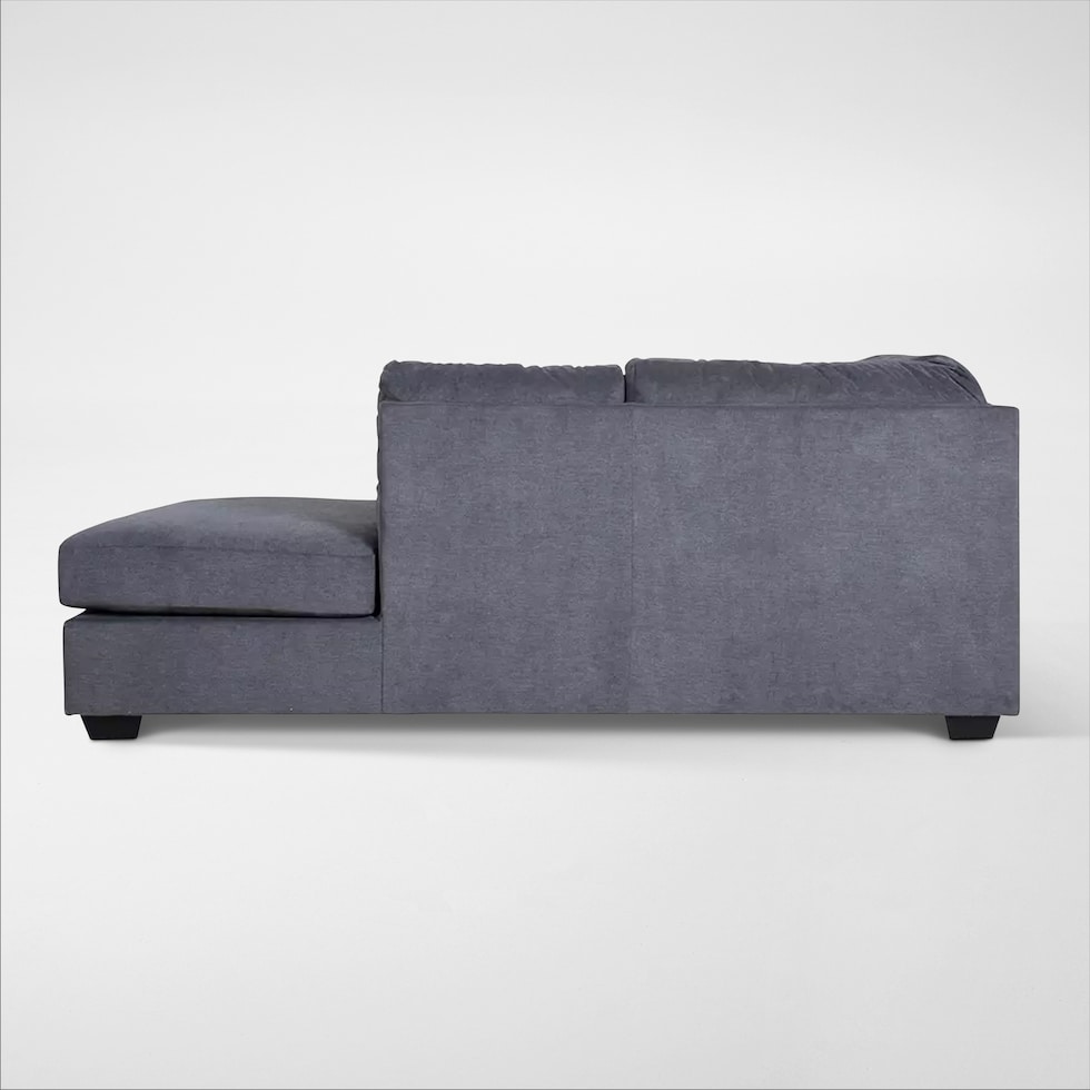 bowdre gray sectional   