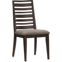 bowen dark brown  pc dining room   
