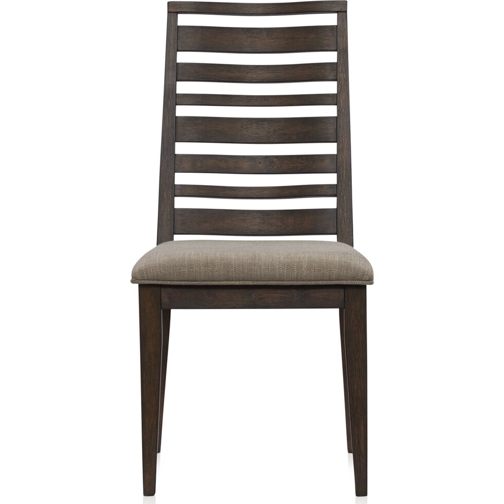 bowen dark brown  pc dining room   