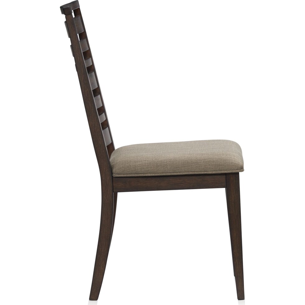 bowen dark brown  pc dining room   
