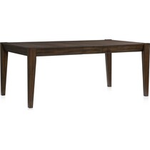 bowen dark brown dining table   