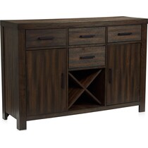 bowen dark brown server   