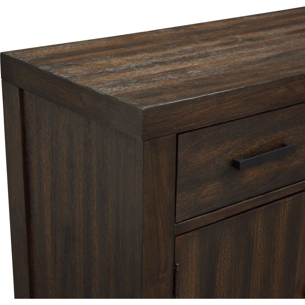 bowen dark brown server   