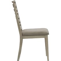 bowen gray  pc counter height dining room   