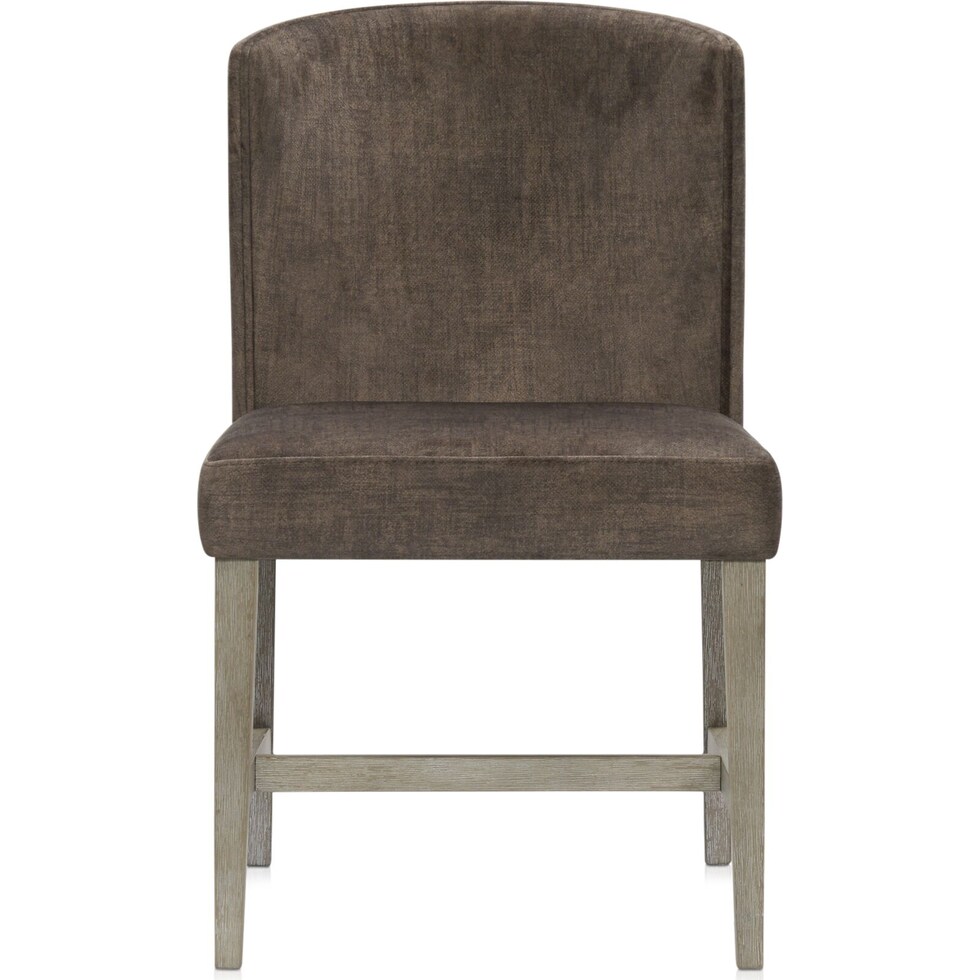 bowen gray  pc counter height dining room   