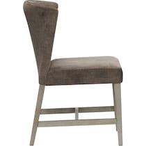 bowen gray  pc counter height dining room   