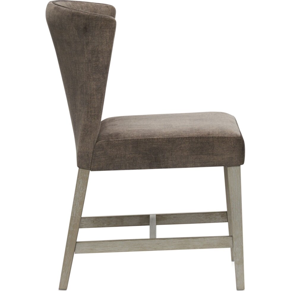 bowen gray  pc counter height dining room   