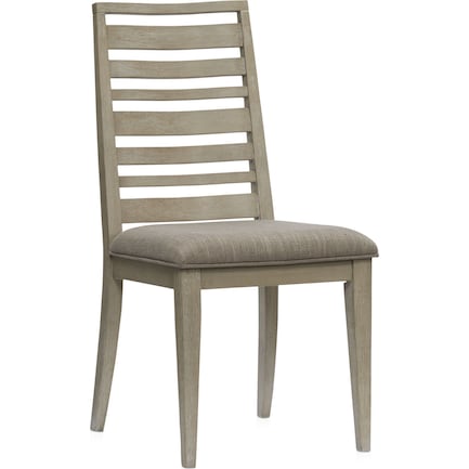 Bowen Ladder Back Side Chair - Gray