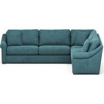 bowery bella peacock sectional   