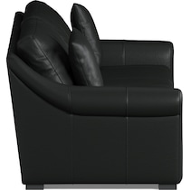 bowery black sofa   