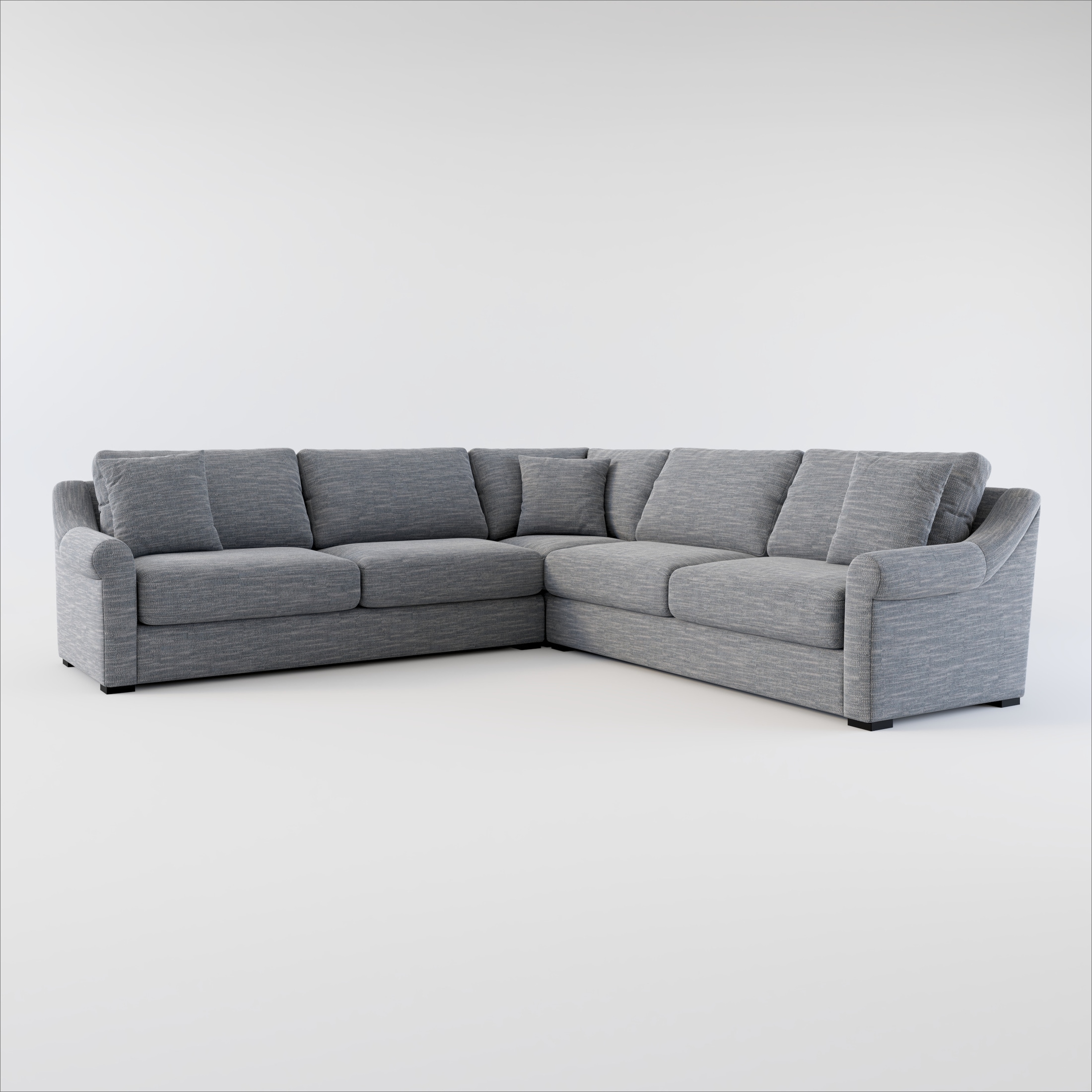 3 piece store sleeper sectional