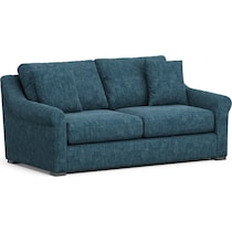 bowery blue sleeper sofa   
