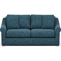 bowery blue sleeper sofa   