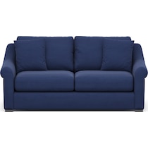 bowery blue sleeper sofa   
