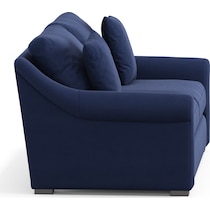 bowery blue sleeper sofa   