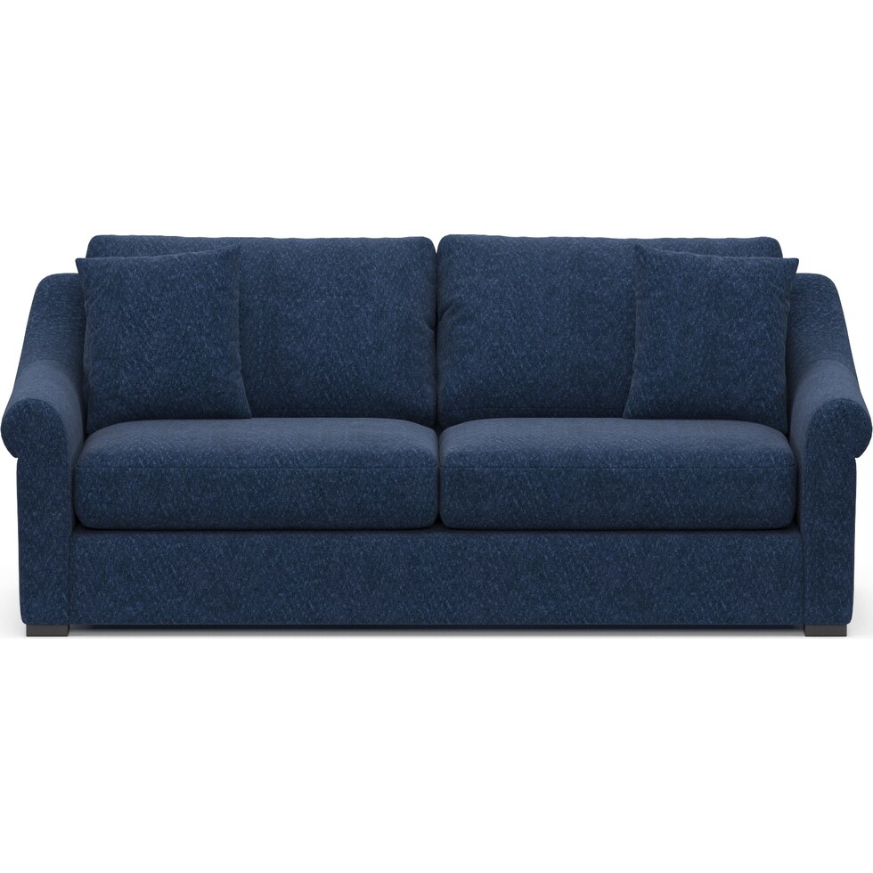 bowery blue sleeper sofa   