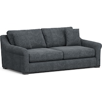 bowery blue sleeper sofa   