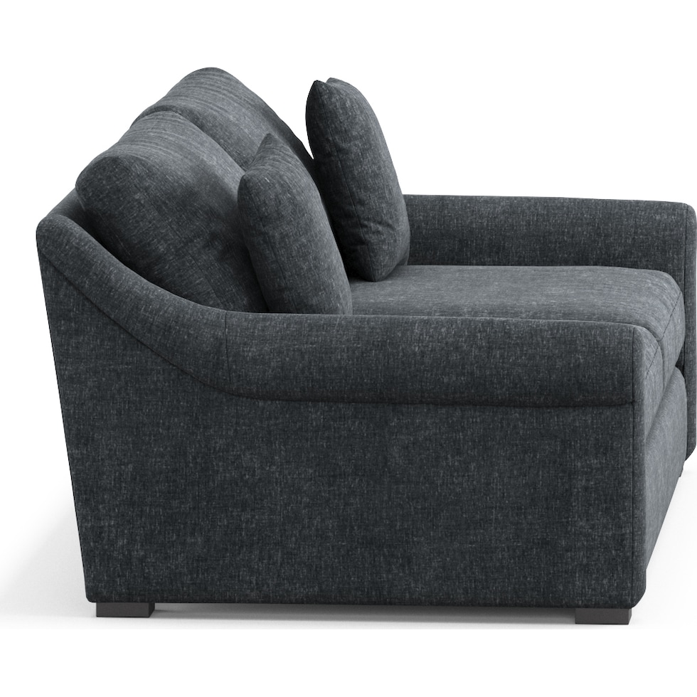 bowery blue sleeper sofa   