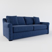 bowery blue sleeper sofa web   
