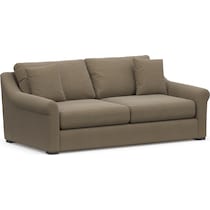 bowery dark brown sleeper sofa   