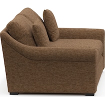 bowery dark brown sleeper sofa   