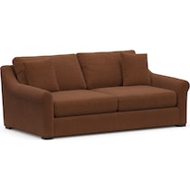 bowery dark brown sleeper sofa   
