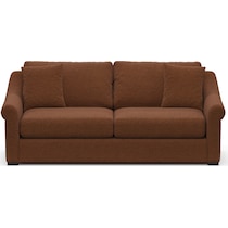 bowery dark brown sleeper sofa   