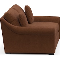 bowery dark brown sleeper sofa   