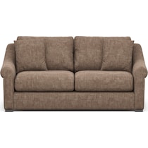 bowery dark brown sleeper sofa   