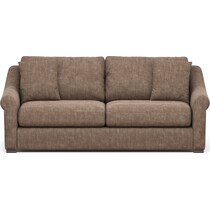 bowery dark brown sleeper sofa   