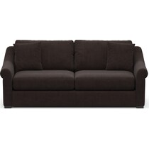 bowery dark brown sleeper sofa   