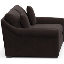 bowery dark brown sleeper sofa   