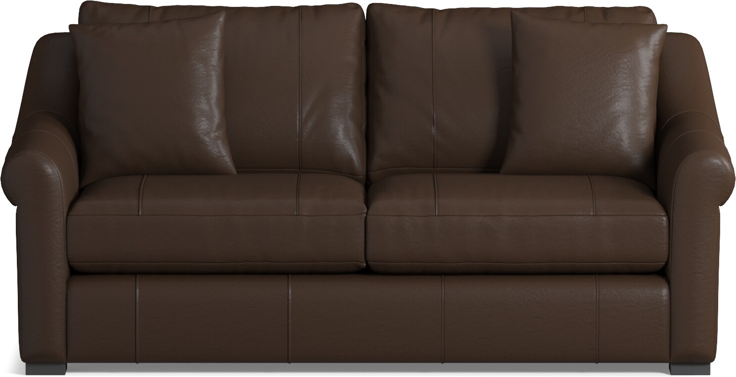 Dark brown online sleeper sofa